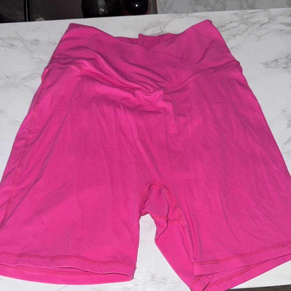 Amazon Women's Vibrant Pink Athletic Shorts
